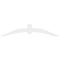 Ekena Millwork Archdale Architectural Grade PVC Gable Bracket, 60"W x 12 1/2"H x 4"D x 4"F, 5/12 Pitch GBP060X13X0404ARC00 - alternate 5